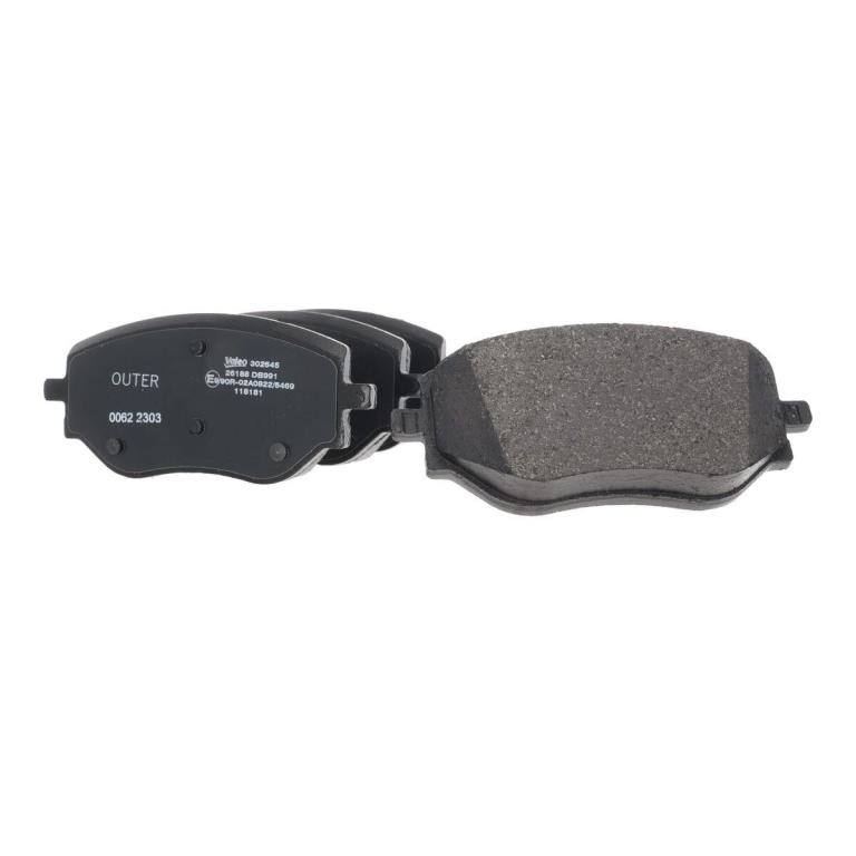 Jeu de 4 plaquettes de frein VALEO ref. 302545
